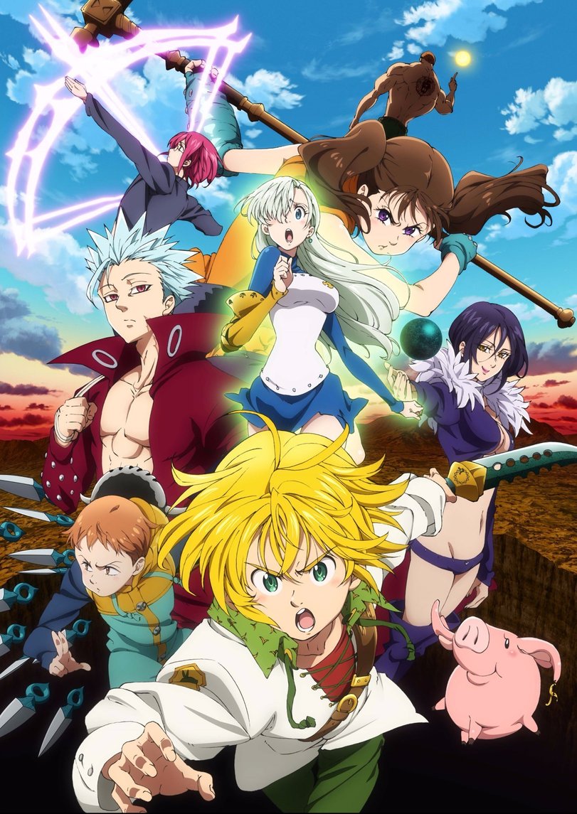 Nanatsu no Taizai,The Seven Deadly Sins, NnT,Anime,Аниме,Elizabeth Liones,Meliodas,Ban (NnT),Diane (NnT),King (NnT),Hawk (NnT),Merlin (NnT),Gowther,nanatsu no taizai,Anime,fandoms,elizabeth liones,Meliodas,Ban (NnT),Diane (NnT),King (NnT),Hawk (Nnt),Merlin (NnT),gowther,Anime Unsorted,Anime Unsorted