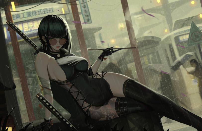 Neor-art,neorarty3,art барышня,art,арт,katana,под катом еще,Neor-art,neorarty3,art girl,art,