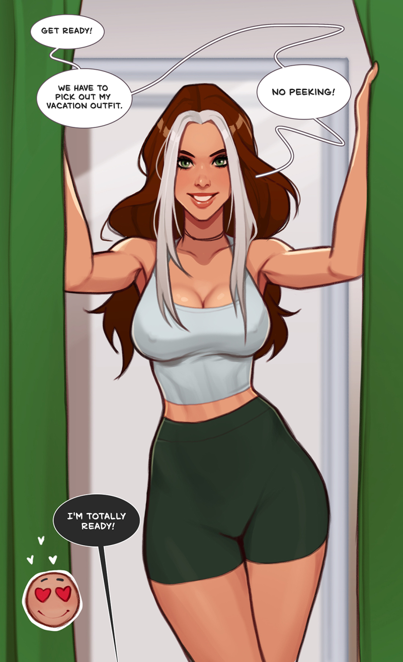 ﻿GET READY/ WE HAVE TO PICK OUT MY VACATION OUTFIT. NO PEEKING/,Olena Minko,artist,Rogue (Marvel),Роуг, Шельма, Бандит, Анна Мария,X-Men,Люди-Икс,Marvel,Вселенная Марвел,фэндомы,Marvel Ero,Эротика,продолжение под катом,Olena Minko,artist,Rogue,X-Men,Marvel,fandoms,Marvel Ero