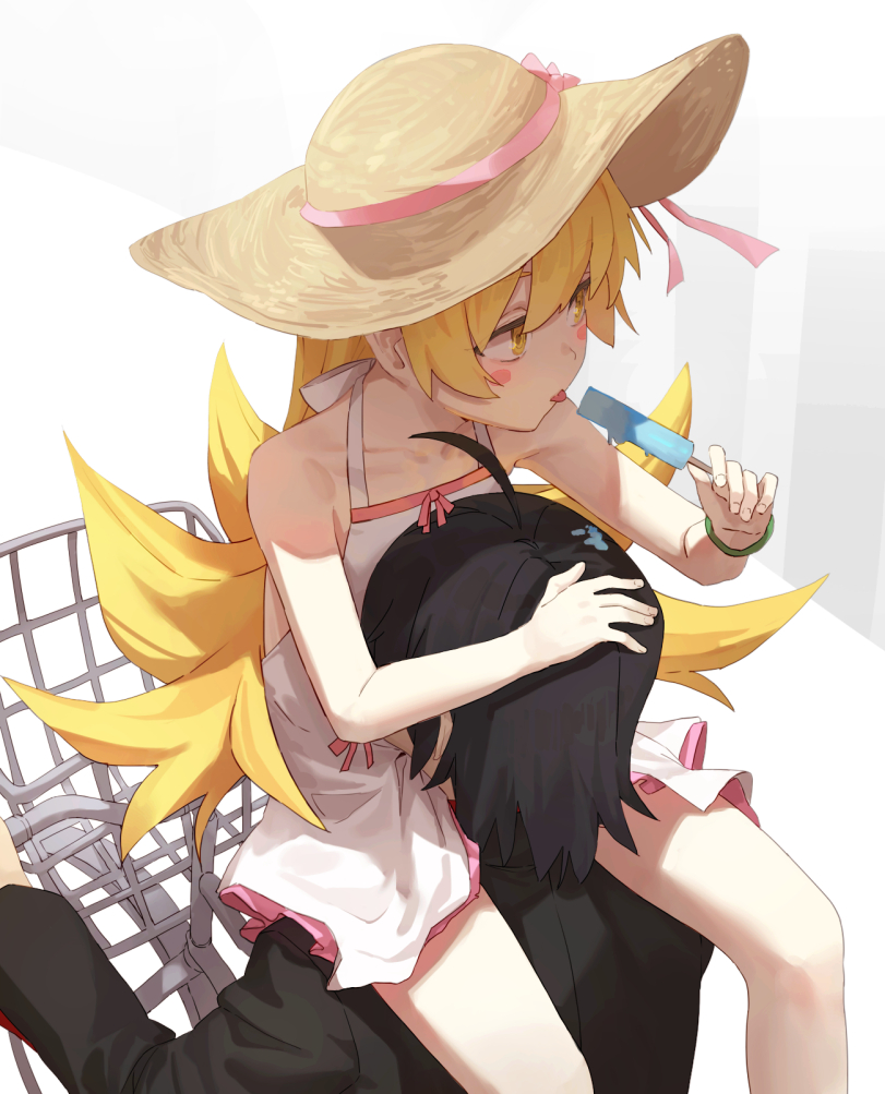 Oshino Shinobu,Shinobu Oshino, Kissshot Acerolaorion Heartunderblade,Monogatari (Series),Nisemonogatari, Nekomonogatari, Kizumonogatari, Monogatari, Monogatari Series, Bakemonogatari, Hanamonogatari, Owarimonogatari,Anime,Аниме,фэндомы,Araragi Koyomi,tesin (7aehyun),Anime Artist,Аниме арт,