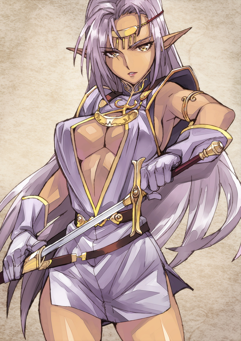Pirotess,Record of Lodoss War,Anime OldSchool,Anime,Аниме,фэндомы,Anime Ero,Взрослые Няшки,Dark Elf,Тёмный эльф/эльфийка,Elf,Эльф,Fantasy race,Anime Unsorted