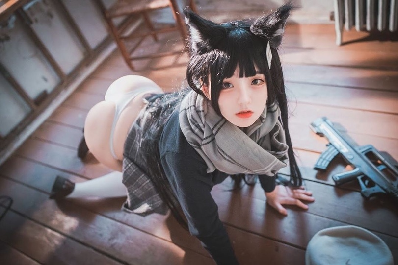 QBZ-95 (Girls Frontline),Norinco Type-95 Firearm Rifle Automatic,Girls Frontline,Anime,Аниме,Anime Ero Cosplay,Anime Cosplay,qbz-95 (girls frontline),girls frontline,Anime,fandoms,Anime Ero Cosplay,Anime Cosplay,Anime Unsorted,Anime Unsorted