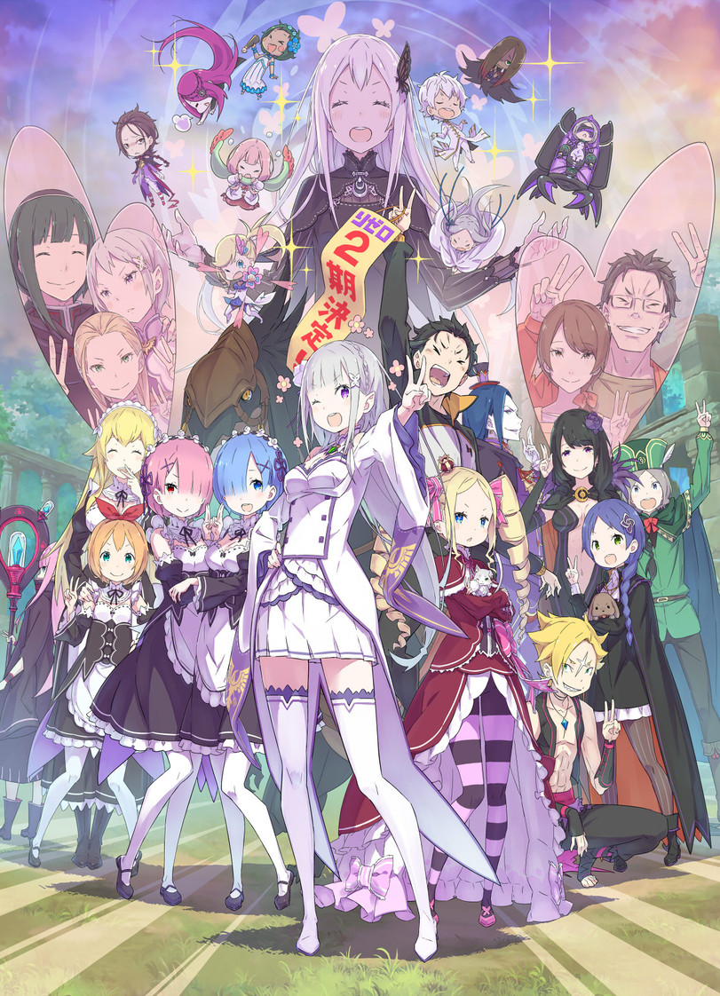 Re Zero Kara Hajimeru Isekai Seikatsu,Re:Zero - Starting Life in Another World,Anime,Аниме,Rem (Re Zero),Emilia (Re Zero),Ram (Re Zero),Natsuki Subaru,Beatrice (Re Zero),Elsa Granhilte,Felt (Re Zero),Pack (re zero),petra leyte,Otto Suewen,Petelgeuse Romanée-Conti,Re zero kara hajimeru isekai