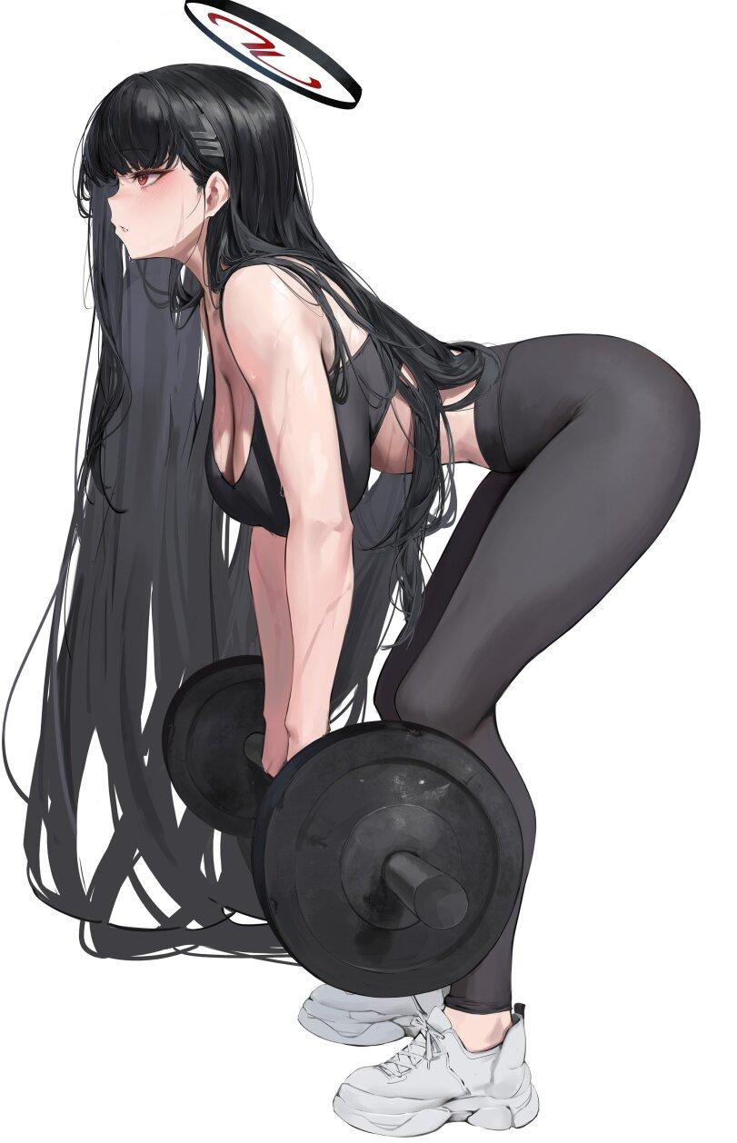 Rio (Blue Archive),Рио, Цукацуки Рио,Blue Archive,Игры,tsukatsuki rio,спортивные девушки,hiki niito,Anime Artist,Аниме арт, Аниме-арт,artist,Игровая эротика,хз какие еще теги,rio (blue archive),Blue archive,games,tsukatsuki rio,fit girls,hiki niito,Anime Art,Anime Art,artist,game erotica