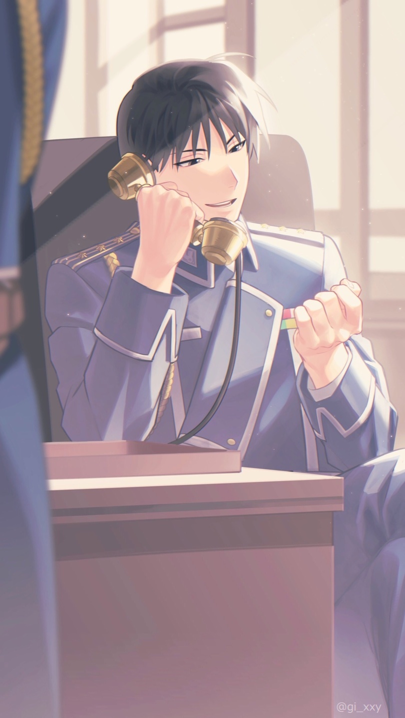 Roy Mustang,Рой Мустанг,Fullmetal Alchemist,Full Metal Alchemist, Стальной алхимик, Цельнометаллический алхимик,Anime,Аниме,Maes Hughes,Jean havoc,gi_xxy,Anime Unsorted