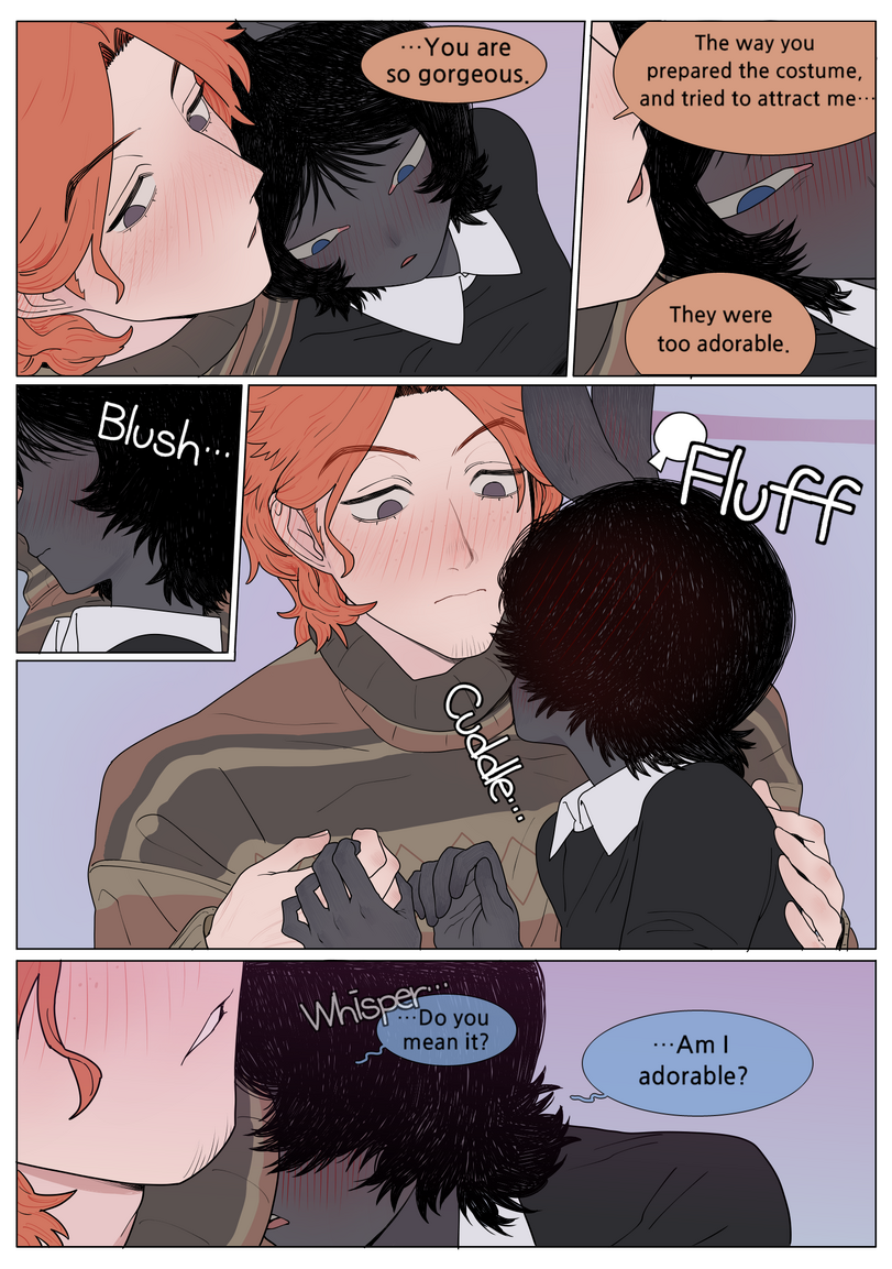 ﻿The way you prepared the costume, and tried to attract me •■•You are so gorgeous They were too adorable Do you mean it? ■Am I adorable?,SPARROWL,isb9898,artist,комикс,без перевода,длиннопост,Monster Girl,Monster Musume, Mamono Musume, monmusu,арт барышня,арт девушка, art барышня, art