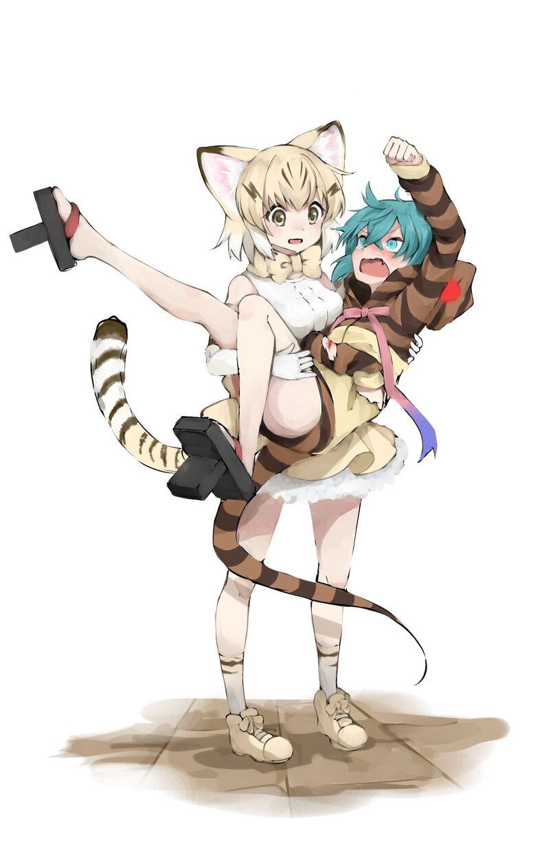 Sand Cat (Kemono Friends),Kemono Friends,Anime,Аниме,Tsuchinoko (Kemono Friends),isobee,sand cat (kemono friends),kemono friends,Anime,fandoms,tsuchinoko (kemono friends),isobee,Anime Unsorted,Anime Unsorted