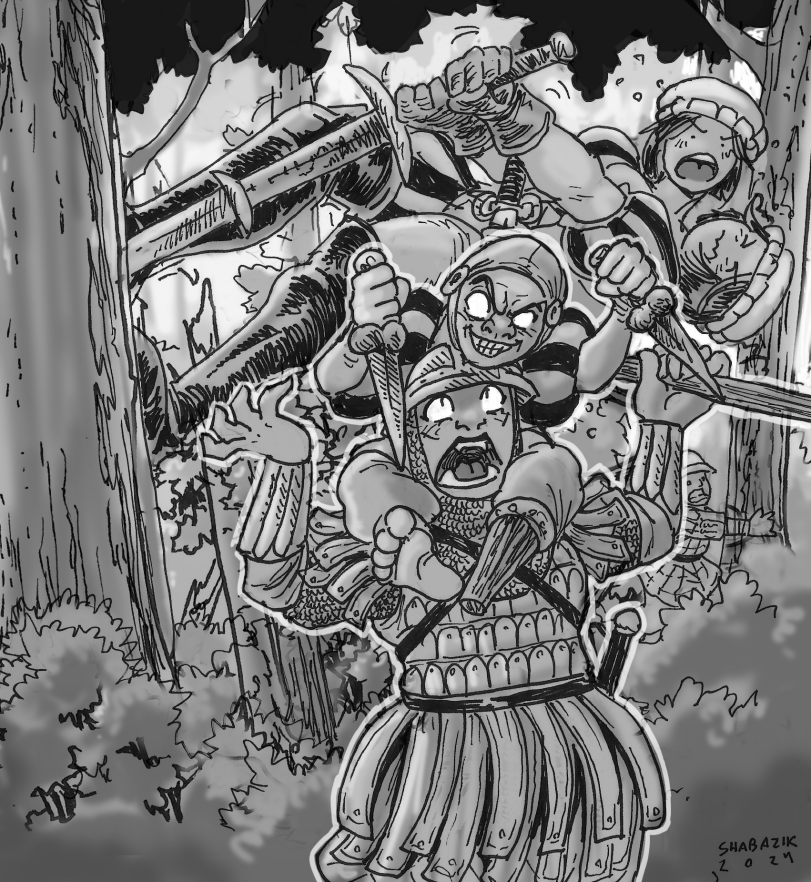Shabazik,artist,giantess,size difference, giant girl,giant,troll girl,troll,Fantasy race,Aiers (setting),Fantasy,Fantasy art,art,арт,Monster Girl,Monster Musume, Mamono Musume, monmusu,арт барышня,арт девушка, art барышня, art girl,size difference,Elf,Эльф,Goblin,Гоблин,Drow,Дроу,elf