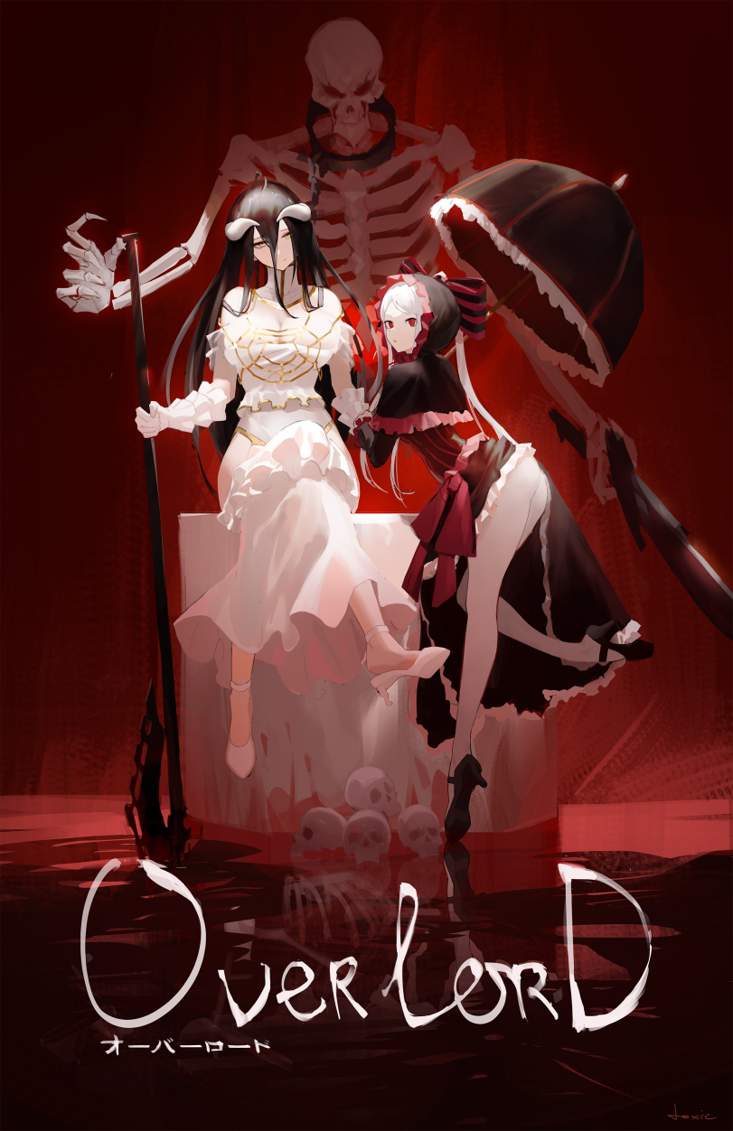 Shalltear Bloodfallen,Floor Guardian (Overlord),Overlord (Anime),Anime,Аниме,фэндомы,Albedo,Ainz Ooal Gown,artist,toxic (pixiv54732505),Shalltear Bloodfallen,Floor Guardian (Overlord),Overlord (anime),Anime,fandoms,albedo,ainz ooal gown,artist,toxic (pixiv54732505),Anime Unsorted,Anime Unsorted