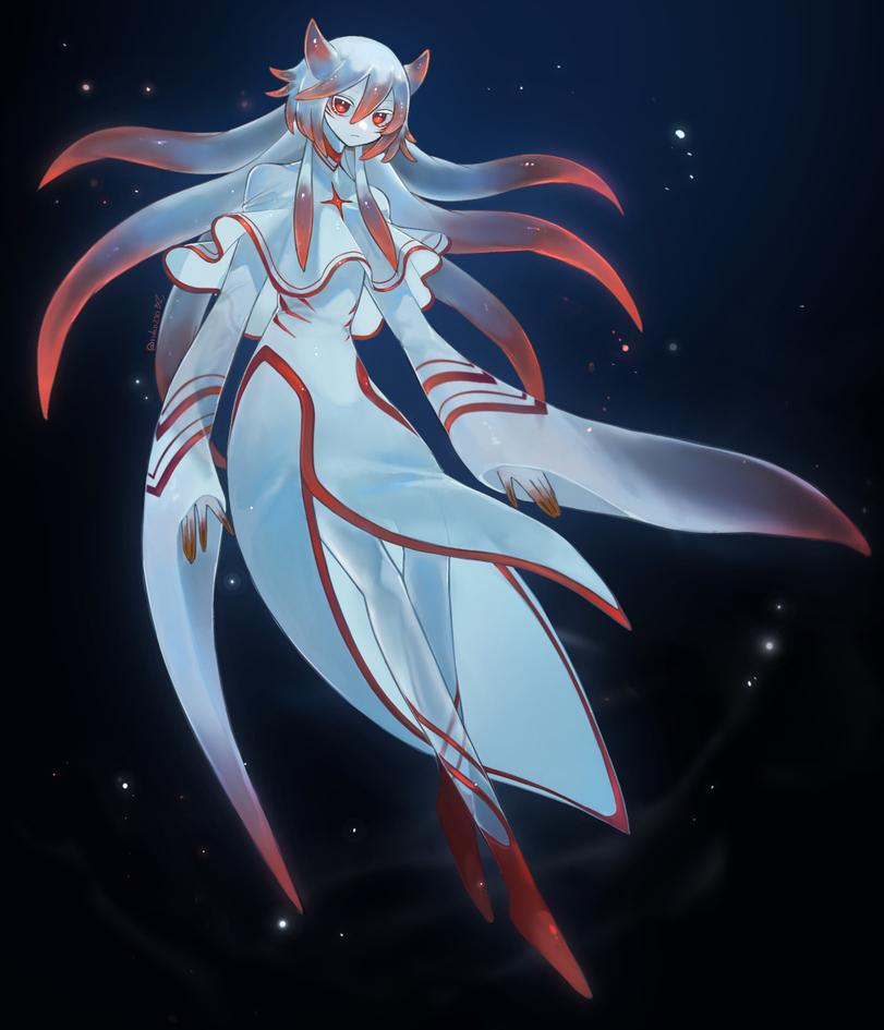 Slug Girl,Monster Girl,Monster Musume, Mamono Musume, monmusu,арт барышня,арт девушка, art барышня, art girl,art,арт,технический пост