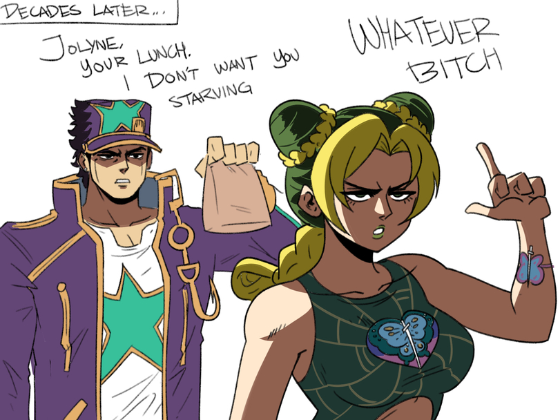 ﻿ \3VVCA\,TinaFate1,Tuna Fat,artist,JoJo's Bizarre Adventure,JoJo,Anime,Аниме,фэндомы,Jotaro Kujo,Holly Kujo,Joseph Joestar,Kuujou Jolyne,Star Platinum,Anime Комиксы,комиксы без перевода,Anime Unsorted