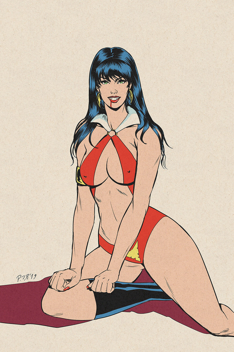 Vampirella,Вампирелла,Comic Books,Комиксы, графические новеллы, романы,фэндомы,Comic Ero,Эротика, секси героини и злодейки,Pablo Romero,Dynamite Entertainment,Динамит Интертеймент
