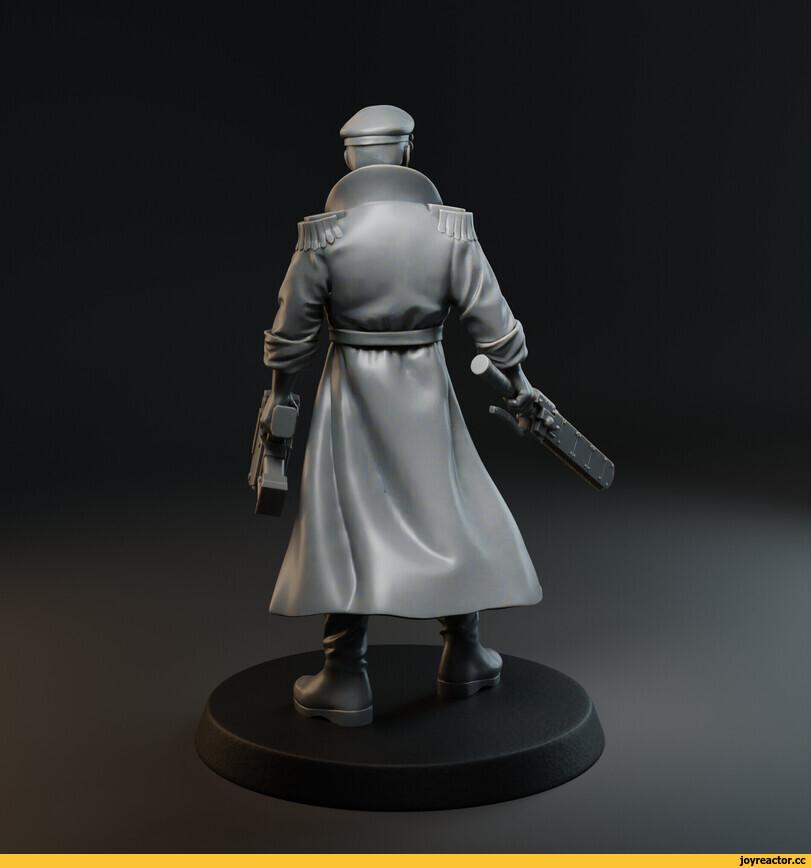 Warhammer 40000,wh40k, warhammer 40k, ваха, сорокотысячник,Wh Песочница,фэндомы,3D печать,gachimuchi,Van Darkholme,Imperium,Империум,Commissar (wh 40000),Astra Militarum,Imperial Guard, ig