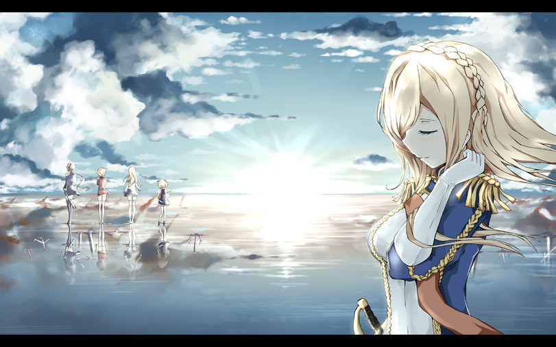 Warship Girls R,Warship Girls, Warship Girls R, Senkan Shoujo R, 战舰少女, 戰艦少女, 战舰少女R, 戦艦少女R,Anime,Аниме,glowworm (Warship Girls R),hood (Warship Girls R),richelieu (Warship Girls R),rodney (Warship Girls R),vanguard (zhan jian shao nyu),anotoki ashi,zhan jian shao nyu,Anime,fandoms,glowworm (zhan
