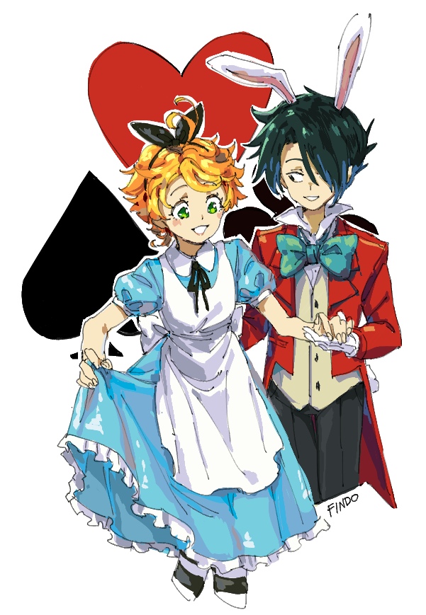 Yakusoku no Neverland,Anime,Аниме,Emma (Yakusoku no Neverland),Norman (Yakusoku no Neverland),ray (yakusoku no neverland),findo,artist,Anime Artist,Аниме арт, Аниме-арт,The Promised Neverland,Anime,fandoms,Emma (Yakusoku no Neverland),Norman (Yakusoku no Neverland),ray (yakusoku no