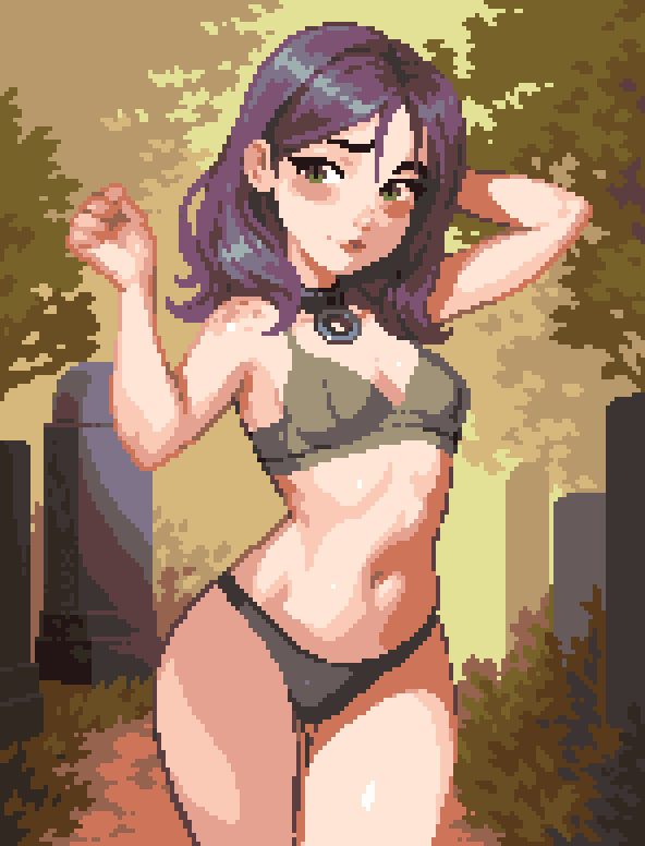 abigail (stardew valley),Stardew Valley,Игры,Pixel Ero,Игровая эротика,thisislux,Pixel Art,Пиксель Арт, Пиксель-Арт