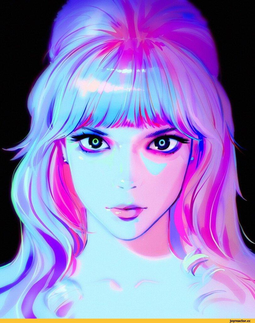art барышня,art,арт,KR0NPR1NZ,Ilya Kuvshinov,artist,Аня Тейлор-Джой