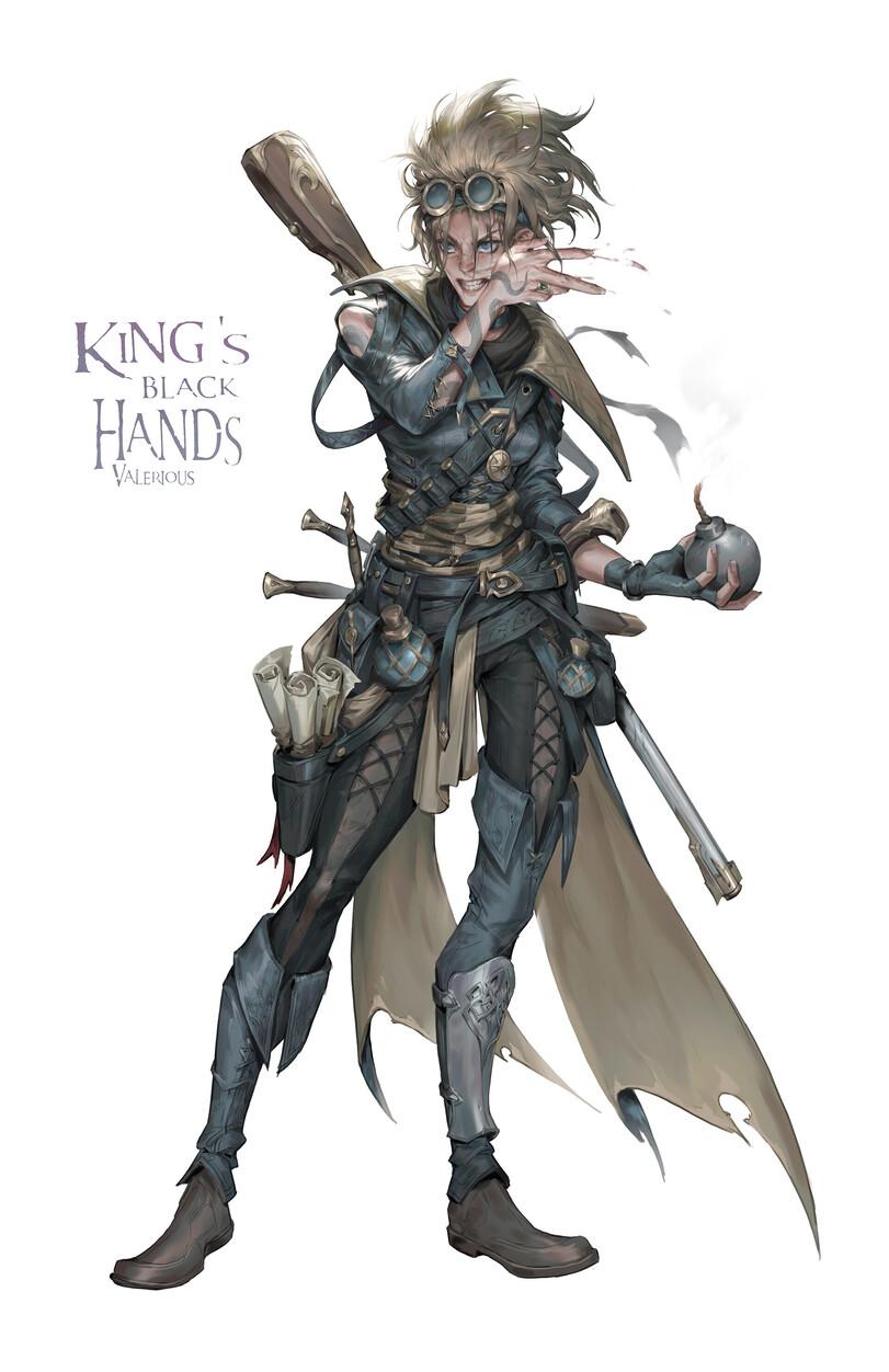 ﻿King 's BLACK Hands VaLERIOUS,art девушка,art,арт,Воины (Fantasy),Воины(Fantasy),Fantasy,Fantasy art,sun haiyang,artist