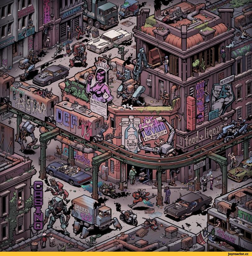 art,арт,Dieselpunk,zaltys,NSFW