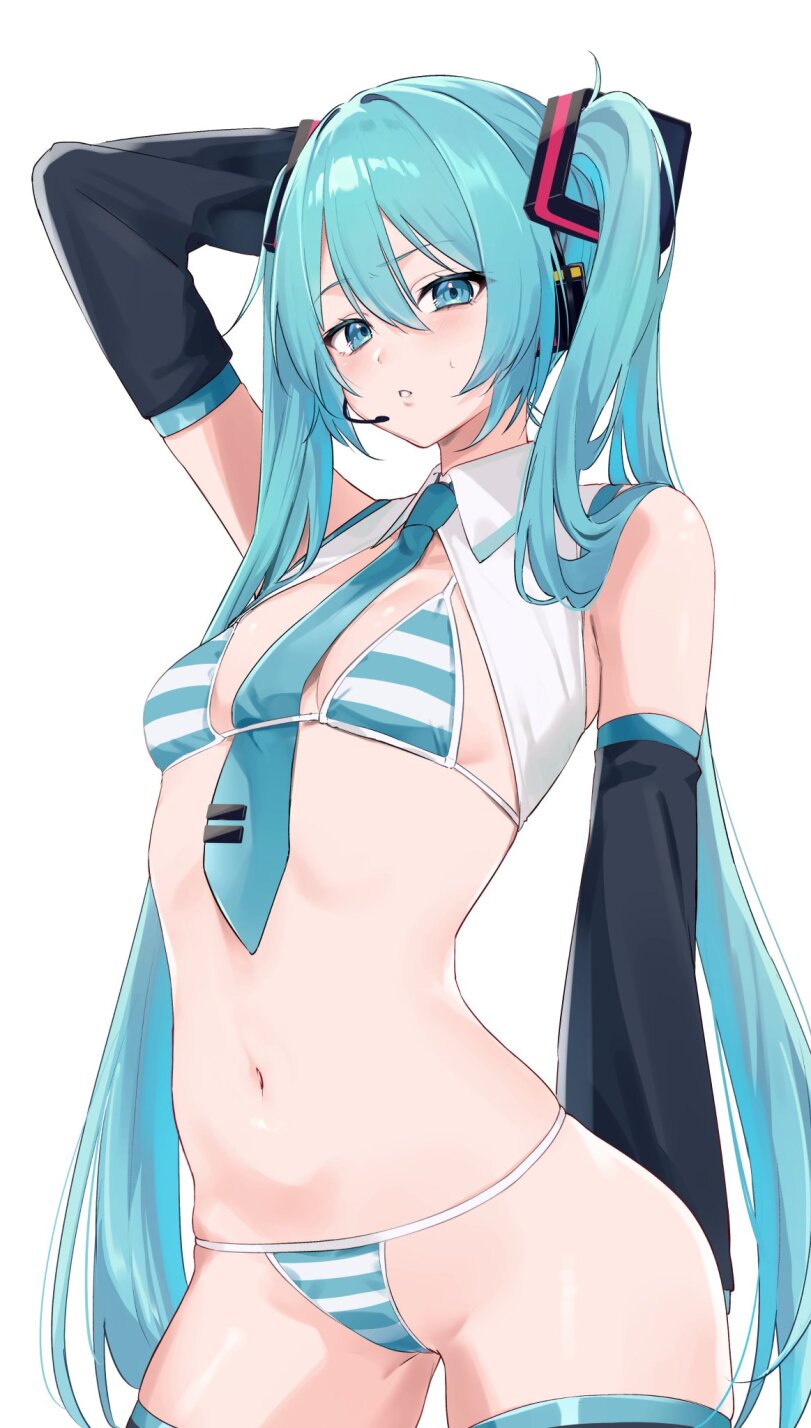 artist,akai ame,Hatsune Miku bikini meme,Hatsune Miku,Miku Hatsune, Хацуне Мику, Хацунэ Мику, Hatsune Miku Append,Vocaloid,Вокалоид, Вокалойд,Anime,Аниме,фэндомы,Anime Ero,Взрослые Няшки,small breasts,highres,micro bikini,artist,akai ame,Hatsune Miku bikini meme,Hatsune
