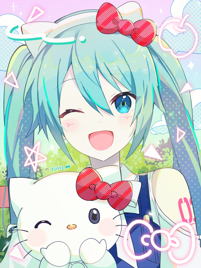 ﻿я ВДу/-Я- о,, о .[¿к \ 1 ''Jj L-O * о ^ \ шя ж,artist,yuhi (hssh 6),Hatsune Miku,Miku Hatsune, Хацуне Мику, Хацунэ Мику, Hatsune Miku Append,Vocaloid,Вокалоид, Вокалойд,Anime,Аниме,фэндомы,Hello Kitty,Sanrio,project sekai,kuromi,Shinonome Ena,onegai my melody,momoi airi,my