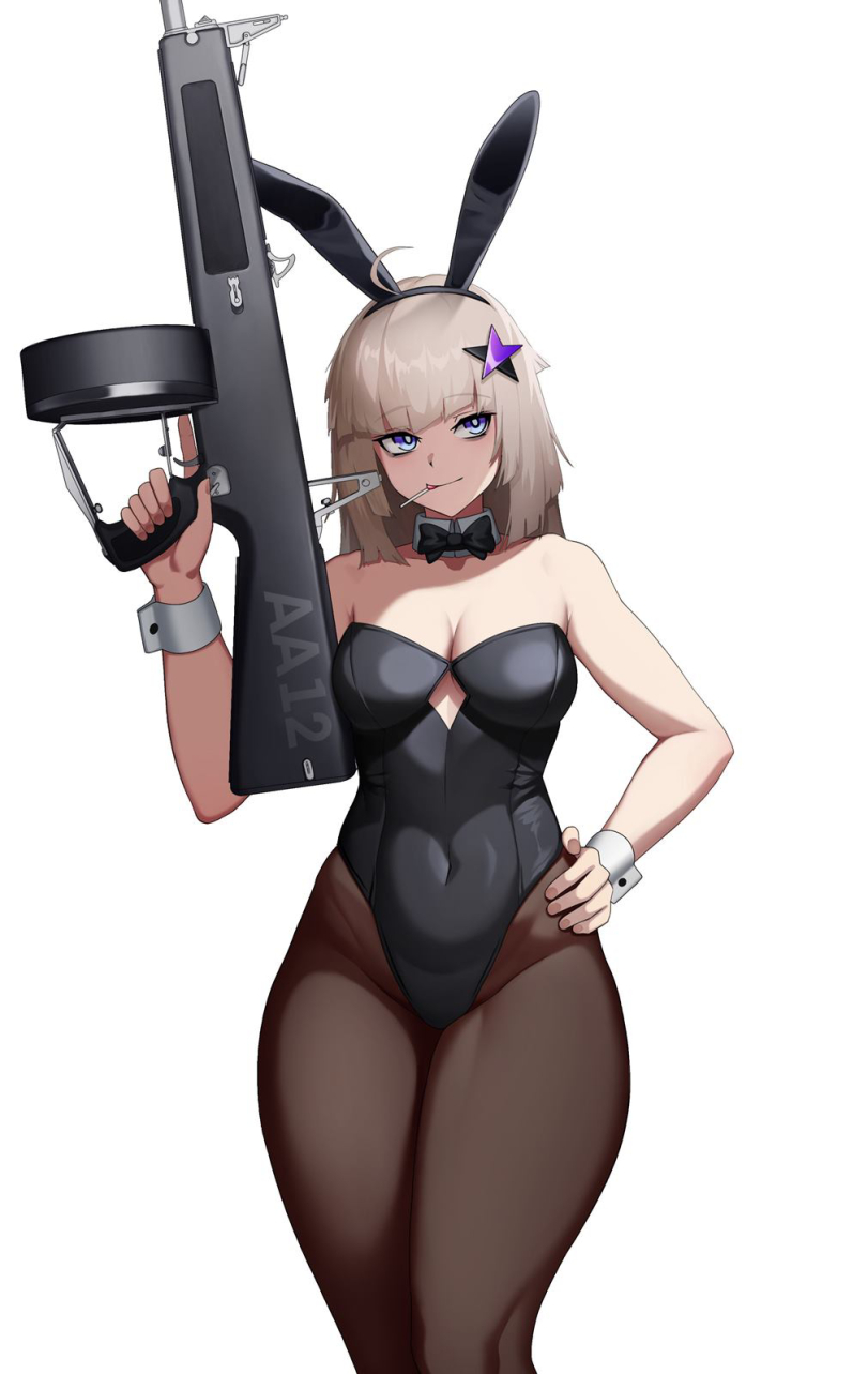 cero (last2stage),Anime Artist,Аниме арт, Аниме-арт,artist,Anime,Аниме,фэндомы,MP7 (Girls Frontline),Heckler & Koch Maschinenpistole 7,Girls Frontline,AA-12 (Girls Frontline),Auto Assault-12,Anime Ero,Взрослые Няшки,Bunnysuit,Anime Unsorted