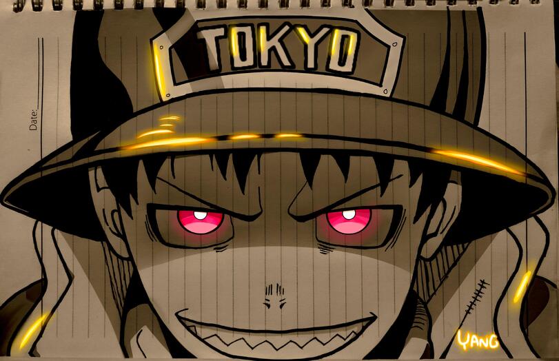 enen no shouboutai,Anime,Аниме,фэндомы,Shinra Kusakabe,Синра Кусакабэ,fanart,Fire Brigade of Flames,Anime,fandoms,Shinra Kusakabe,fan art,Anime Unsorted,Anime Unsorted
