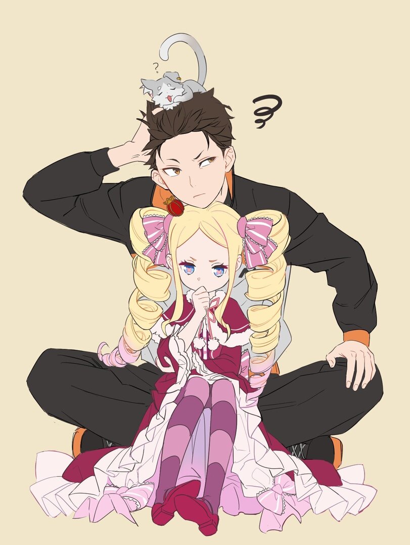 fndlwm_re,Re Zero Kara Hajimeru Isekai Seikatsu,Re:Zero - Starting Life in Another World,Anime,Аниме,фэндомы,Subaru Natsuki,Beatrice (Re Zero),Pack (re zero),Anime Artist,Аниме арт, Аниме-арт,artist,fndlwm_re,Re zero kara hajimeru isekai seikatsu,Anime,fandoms,natsuki subaru,Beatrice (Re Zero),pack