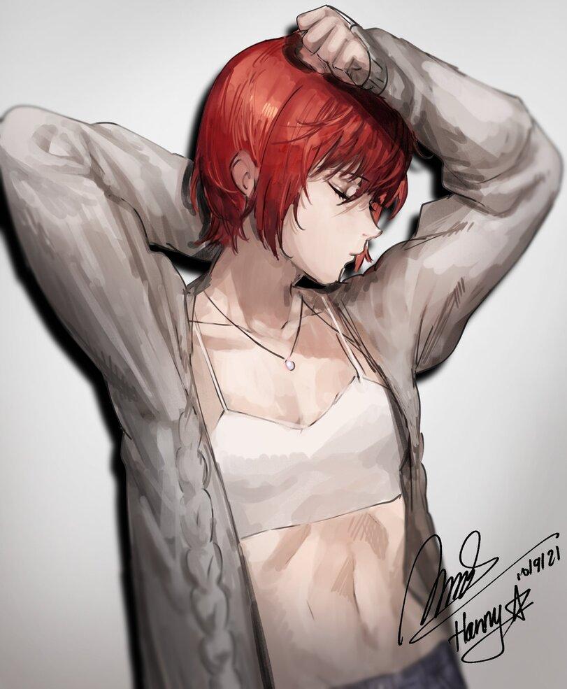 hanny (uirusu chan),artist,art барышня,art,арт,длиннопост