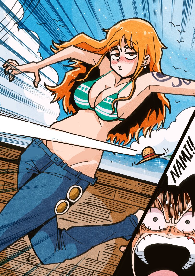 hansoom,Nami (One Piece),One Piece,ван пис, ван-пис,Anime,Аниме,фэндомы,monkey d luffy,Anime Unsorted