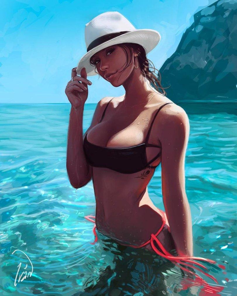 ivantalavera,artist,art барышня,art,арт,Alexis Ren