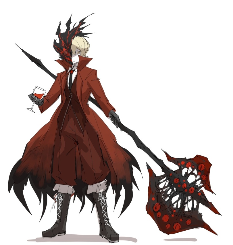 kankan33333,Anime Artist,Аниме арт, Аниме-арт,artist,Faust (Limbus),Limbus Company,Lobotomy Corporation,Игры,Outis (Limbus),Sinclair (Limbus),Nosferatu (LoR),White Night,the king of greed,LC Abnormaly,удалённое