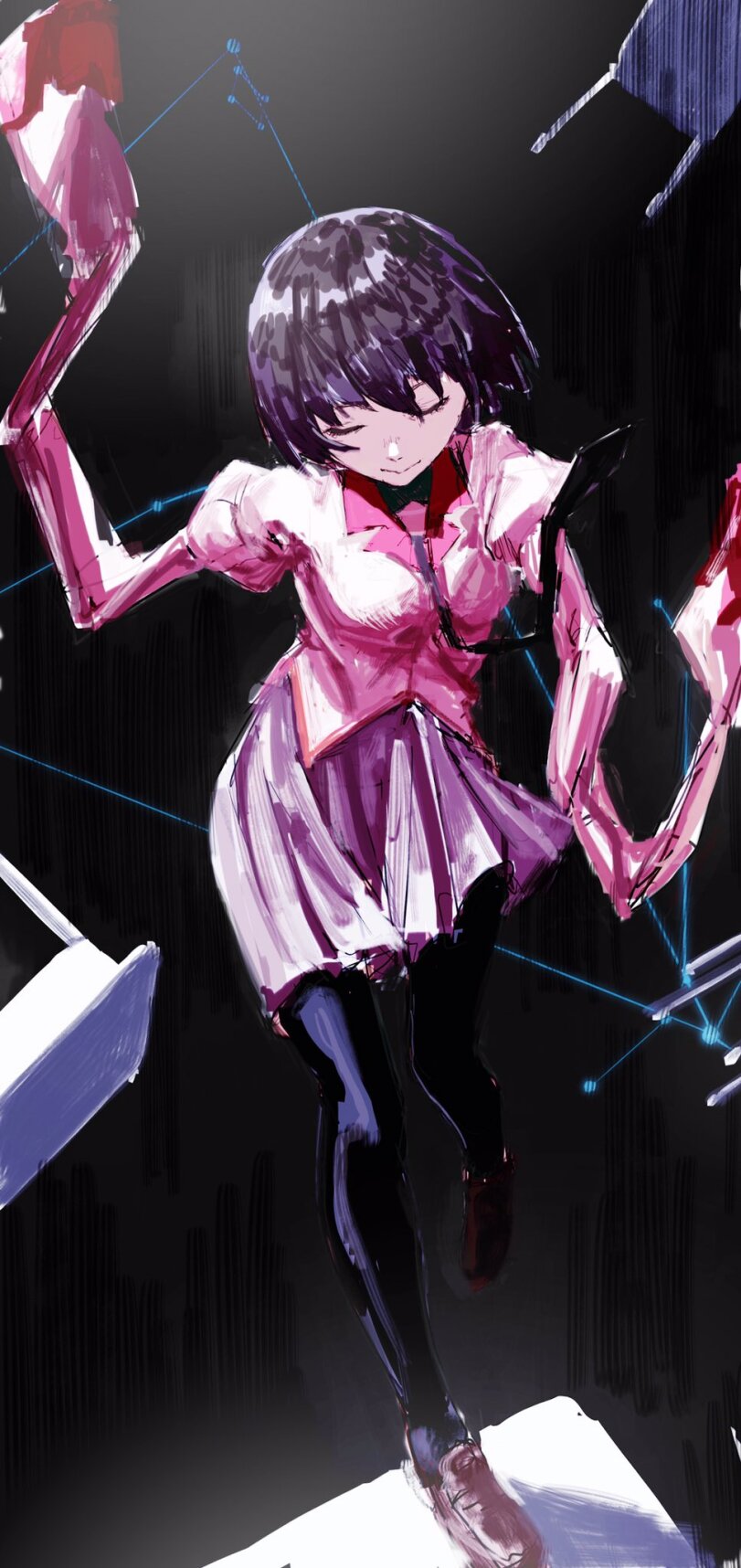 kometto333,Oshino Ougi,Monogatari (Series),Nisemonogatari, Nekomonogatari, Kizumonogatari, Monogatari, Monogatari Series, Bakemonogatari, Hanamonogatari, Owarimonogatari,Anime,Аниме,фэндомы,Anime Unsorted