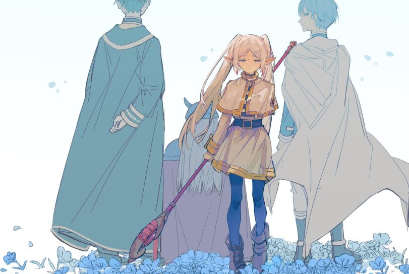 kurattes,artist,Frieren,Sousou no Frieren,Frieren: Beyond Journey`s End, Провожающая в последний путь Фрирен,Anime,Аниме,фэндомы,Eisen (Sousou no Frieren),Heiter (Sousou no Frieren),Himmel (Sousou no Frieren),под катом еще,kurattes,artist,Frieren,Sousou no Frieren,Anime,fandoms,eisen (sousou no