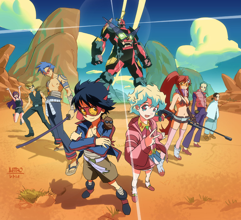 letro,Tengen Toppa Gurren Lagann,Гуррен Лаганн, Gurren Lagann, TTGL,Anime,Аниме,фэндомы,Simon (Gurren Lagann),Симон,Nia Teppelin,Ния Тэппелин,Kamina,Камина,Yoko Littner,Yoko, Ёко Литтнер,Kittan Bachika,Киттан Бачика,Kiyal Bachika,Leeron Littner,Rossiu Adai,Россиу Адай,letro,Tengen Toppa Gurren