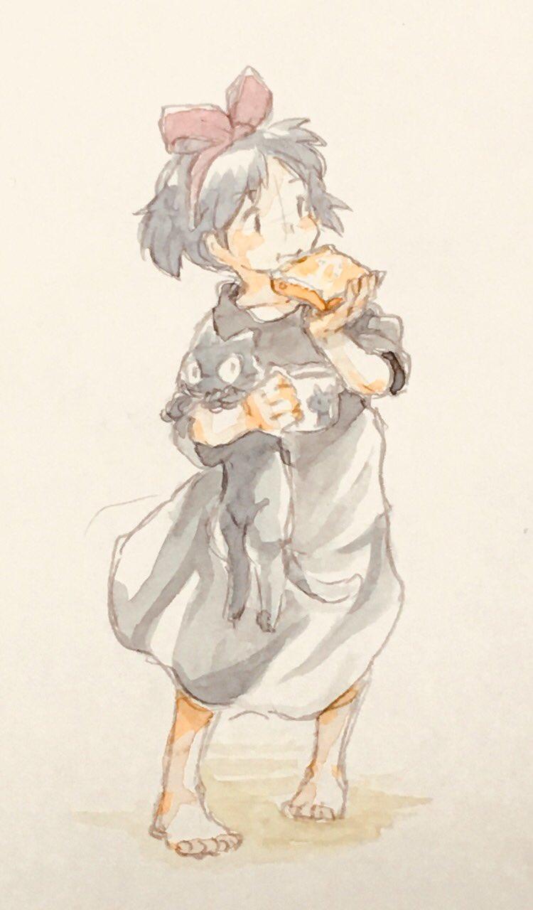 m k,Kiki's Delivery Service,Миядзаки,Миядзаки Хаяо, хаяо миядзаки,Anime,Аниме,фэндомы,kiki,jiji,Anime Paint,m k,,miyazaki,Anime,fandoms,kiki,jiji,Anime Paint,Anime Unsorted,Anime Unsorted