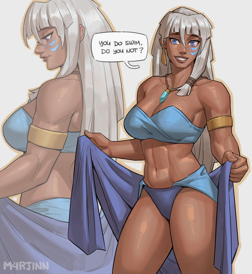 m4rjinn,artist,Kida,Atlantis the Lost Empire,Атлантида: Затерянный мир,Дисней,Disney,Мультфильмы,Мультсериалы, Cartoons,Female muscle art,Женские мускулы,разное,Rectus Abdominis (FM),Fit Girl,m4rjinn,artist,Kida,Atlantis the Lost Empire,,,Female muscle art,#female muscles,,Rectus Abdominis (FM),fit