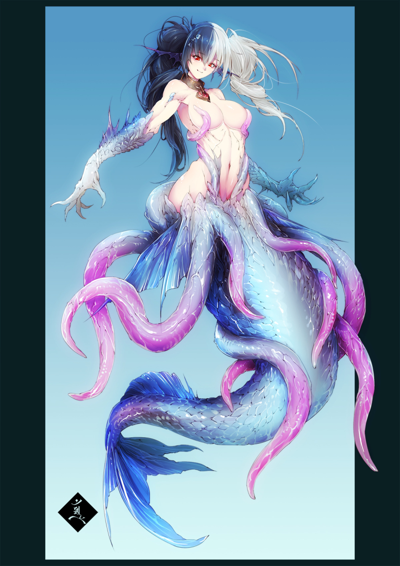 mabo9317,artist,Mermaid Girl,Monster Girl,Monster Musume, Mamono Musume, monmusu,арт барышня,арт девушка, art барышня, art girl,art,арт,mermaid,Fantasy race,mabo9317,artist,Mermaid Girl,Monster Girl,Anime,fandoms,Monster Girl,art girl,art,,Fantasy race,Cephalopod Girl