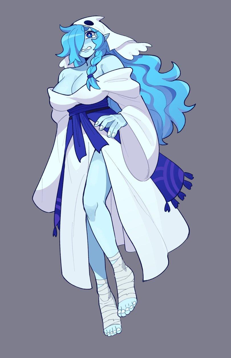maejpg,арт барышня,арт девушка, art барышня, art girl,art,арт,Monster Girl,Monster Musume, Mamono Musume, monmusu,длиннопост,Ghost Girl,Zombie Girl