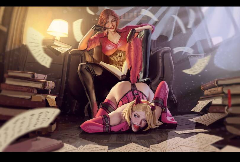 ﻿ 1 1 i - • • ■ ■• 1 пЛ’б.,nebezial,Stjepan Sejic,artist,Sunstone,ballgag,petgirl,art барышня,art,арт,девушка с ушками,рыжая,lesbian,несекретный бондаж