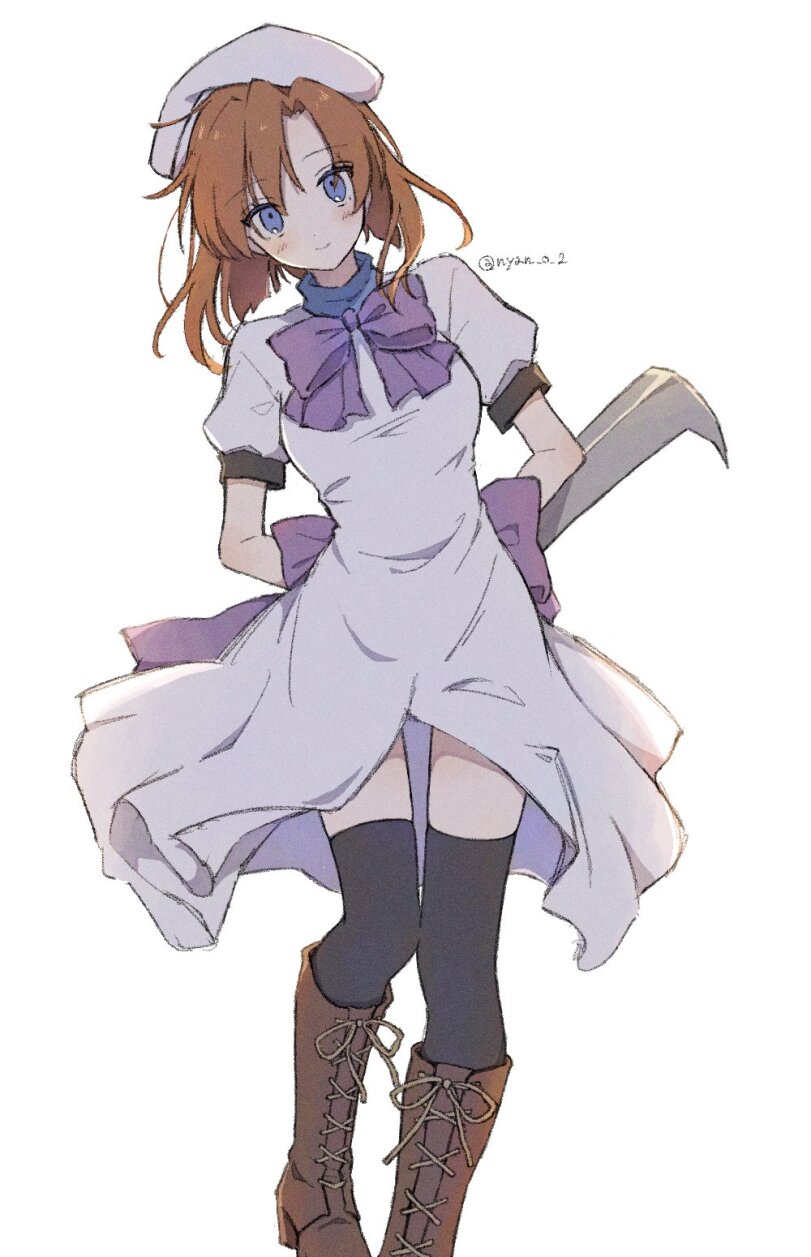nyan_o_2,nyan o2,Ryuuguu Rena,Rena Ryugu, Ryugu Rena,Higurashi no Naku Koro ni,Когда плачут цикады, Higurashi When They Cry,Anime,Аниме,фэндомы,stockings,nyan_o_2,ryuuguu rena,higurashi no naku koro ni,Anime,fandoms,stockings,art,арт