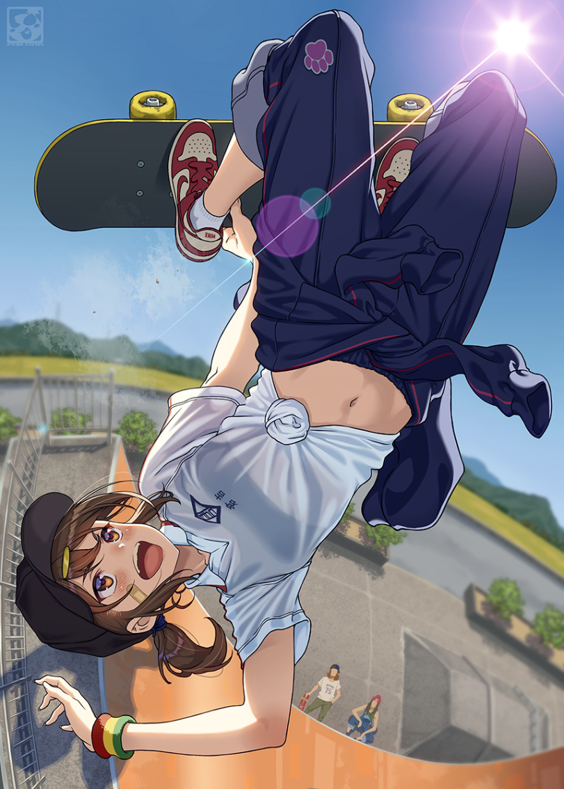 pairan,artist,original,art,арт,Anime Art,skateboarding,skateboard,Skateboard Girl,pairan,artist,original,art,Anime Art,skateboarding,,Skateboard Girl,highres,art барышня