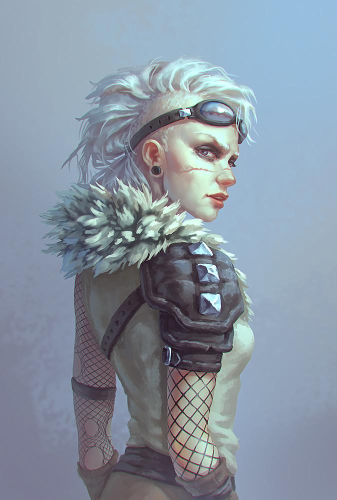 post apocalypse,art барышня,красивые картинки,Anna Shulgina