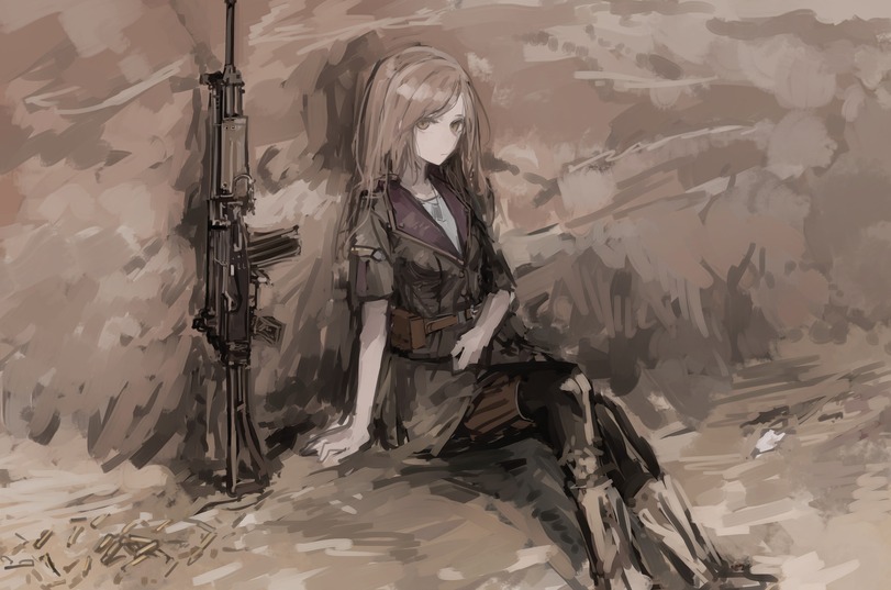 rampart1028,Anime,Аниме,cyclops (girls frontline),IWS-2000 (Girls Frontline),Steyr IWS 2000,Girls Frontline,x95 (girls frontline),Mosin-Nagant (Girls Frontline),Mosin–Nagant M1891/30,super shorty (girls frontline),galil (girls frontline),p08 (girls frontline),Nagant Revolver (Girls