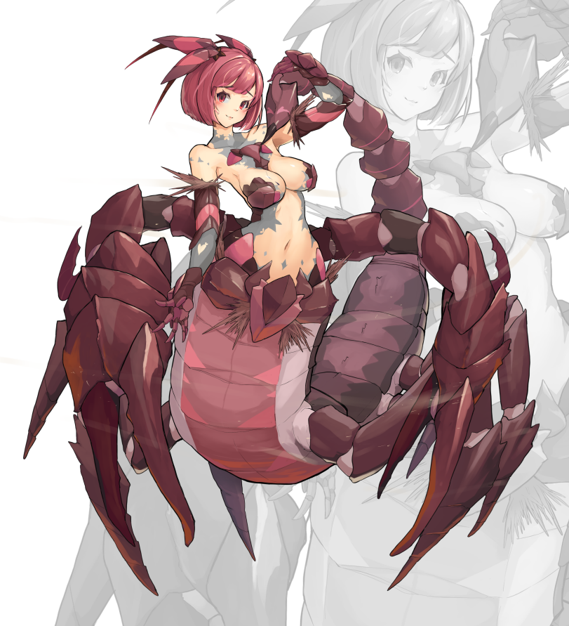 shitoi (aqua1487),Scorpion Girl,Monster Girl,Monster Musume, Mamono Musume, monmusu,арт барышня,арт девушка, art барышня, art girl,art,арт,Arthropod Girl,shitoi (aqua1487),Scorpion girl,Monster Girl,art girl,art,Arthropod girl