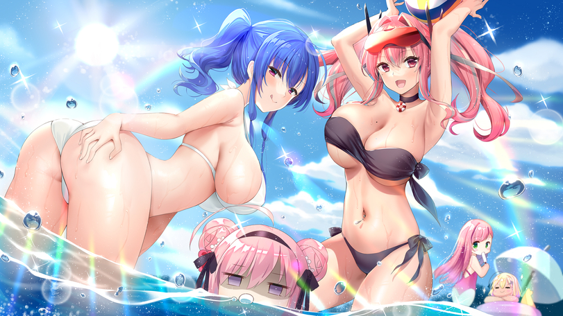 silveroid,Anime,Аниме,Anime Artist,Аниме арт, Аниме-арт,artist,Anime Ero Swim,Anime Ero,Взрослые Няшки,Kyonyuu,Bremerton (Azur Lane),Azur Lane,Bilan Hangxian, 碧蓝航线, アズールレーン,Marblehead (Azur Lane),Memphis (Azur Lane),Saratoga (Azur Lane),St. Louis (Azur Lane),St. Louis (Bilan