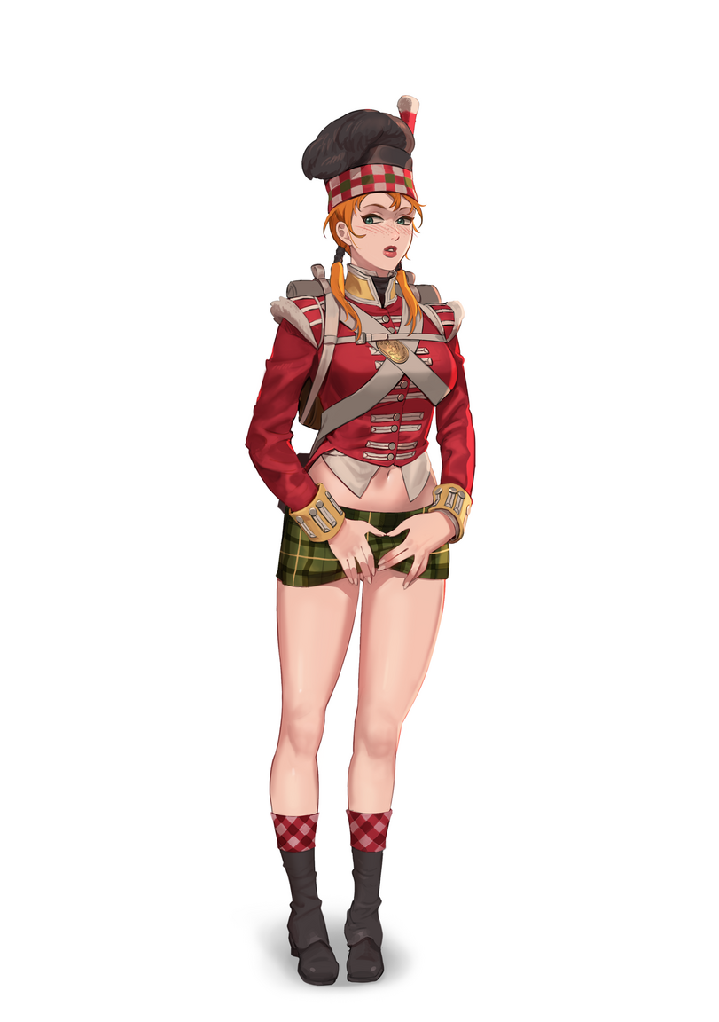 smokedpaprika,art девушка,art,арт,девушки в форме,девушки с оружием