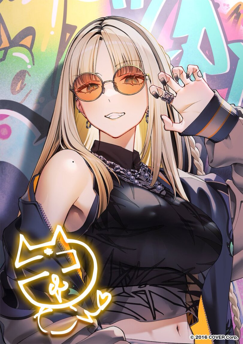 ﻿©,2016 COVERlCörpl/ ) к N-'*',tetsukazu,Koganei Niko,Hololive,Hololive Production, Хололайв,Virtual YouTuber,VTuber, Витубер,фэндомы,official art,art девушка,art,арт,tetsukazu,Koganei Niko,hololive,virtual youtuber,fandoms,official art,art girl,art