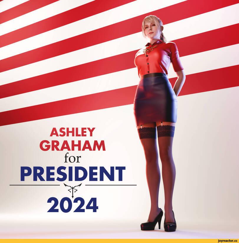 ﻿ASHLEY GRAHAM for PRESIDENT 2024,thiccboyseven,artist,Ashley Graham,Эшли Грэм,Resident Evil Персонажи,Resident Evil,Игры,Игровая эротика,3d art,3d art, 3d арт, 3D art, 3D арт,под катом еще