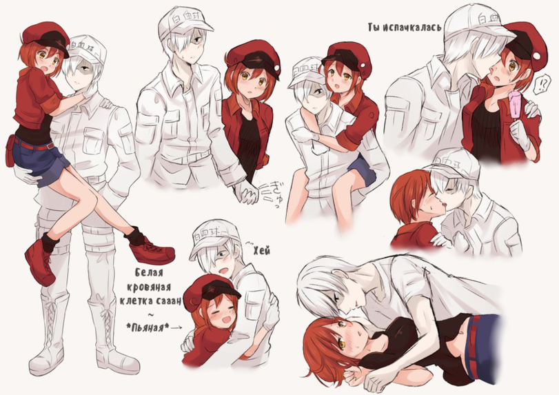 ﻿Ты испачкалась Села* кроша* клетка сааач ♦Л ьяцшм*,yumeha tseru,Hataraku Saibou,Anime,Аниме,ae-3803,Red Blood Cell (Hataraku Saibou),Эритроцит AE-3803, Sekkekkyuu AE3803,u-1146,White Blood Cell (Hataraku Saibou),Лейкоцит U-1146, Hakkekkyuu U-1146,yumeha tseru,Hataraku